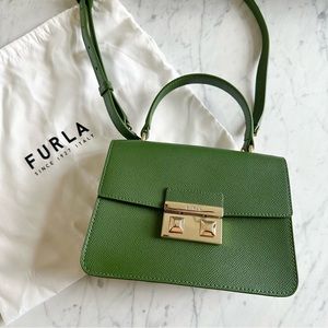 Furla Green Crossbody Bag
